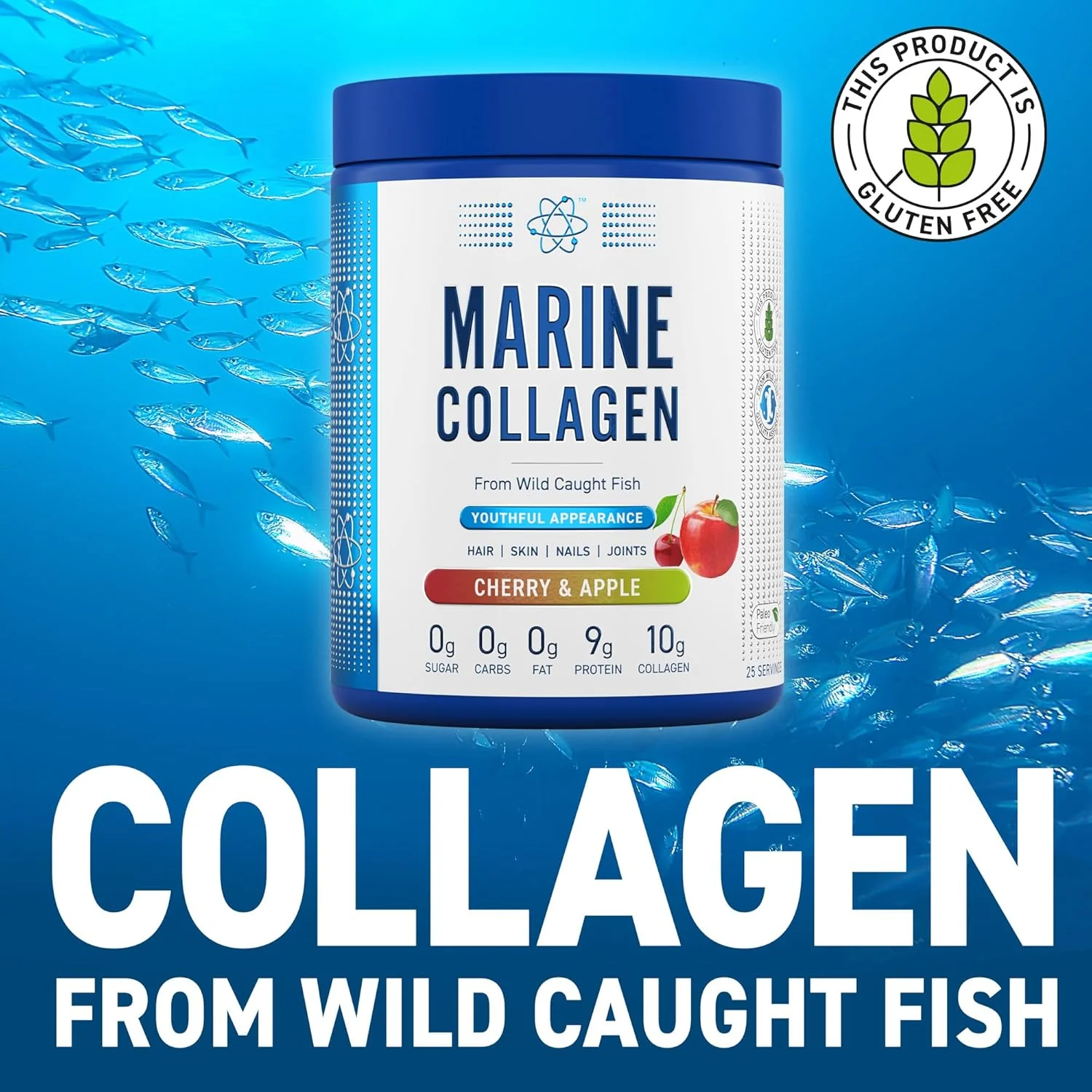 Applied Nutrition Marine Collagen Powder Unflavoured 300g - Image 6