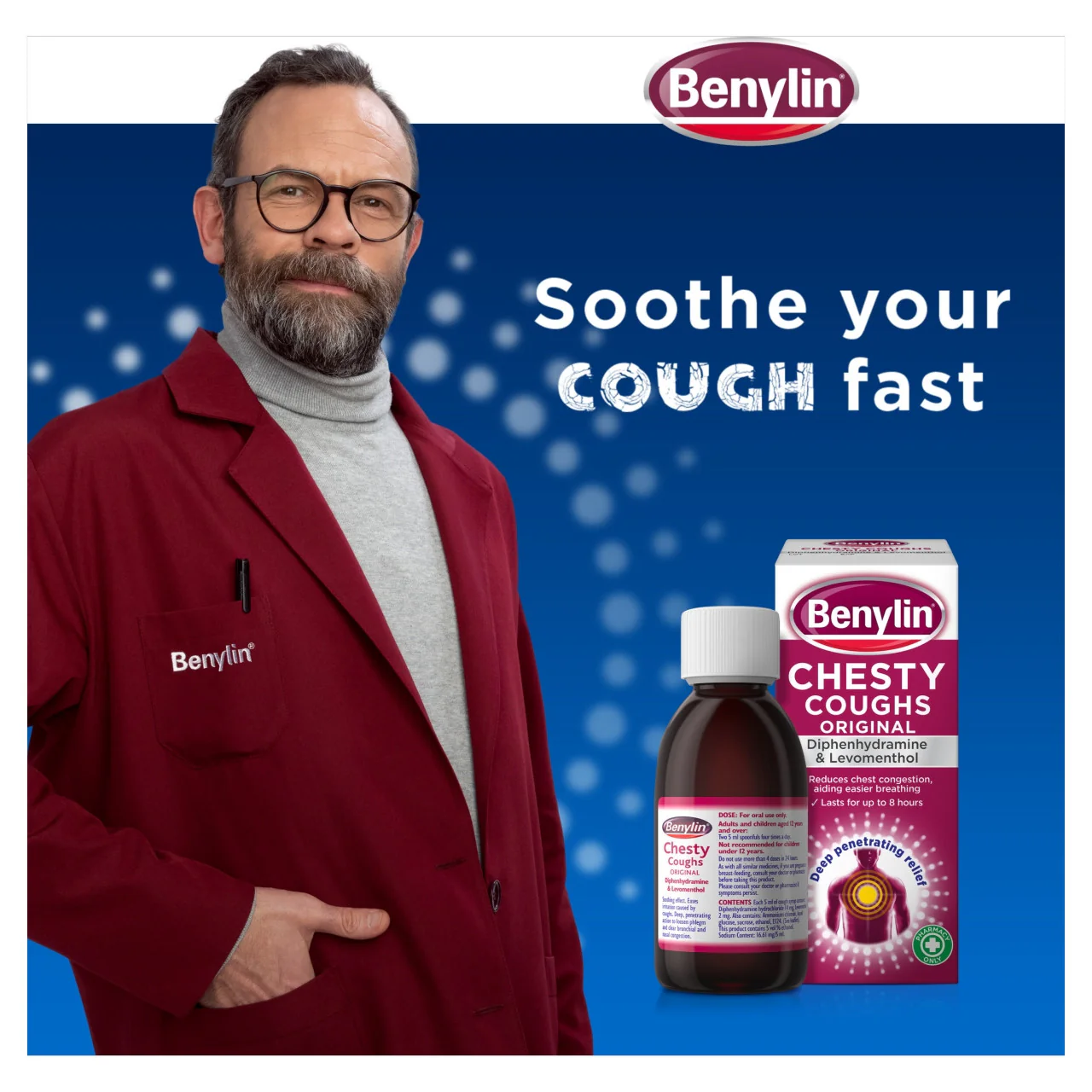 Benylin Chesty Coughs Original 300ml - Image 4