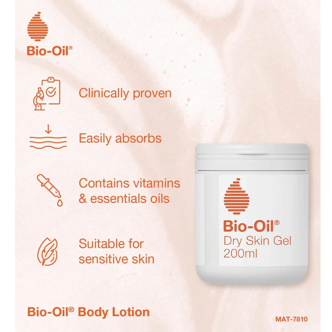 Bio Oil Dry Skin Gel 200ml - Image 4