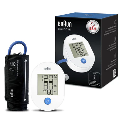 Braun ExactFit 1E Blood Pressure Monitor
