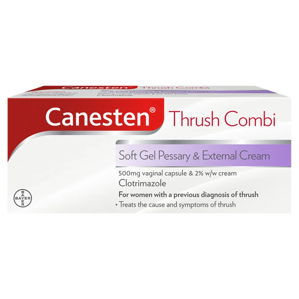 Canesten thrush combi soft gel pessary & external cream - Image 3
