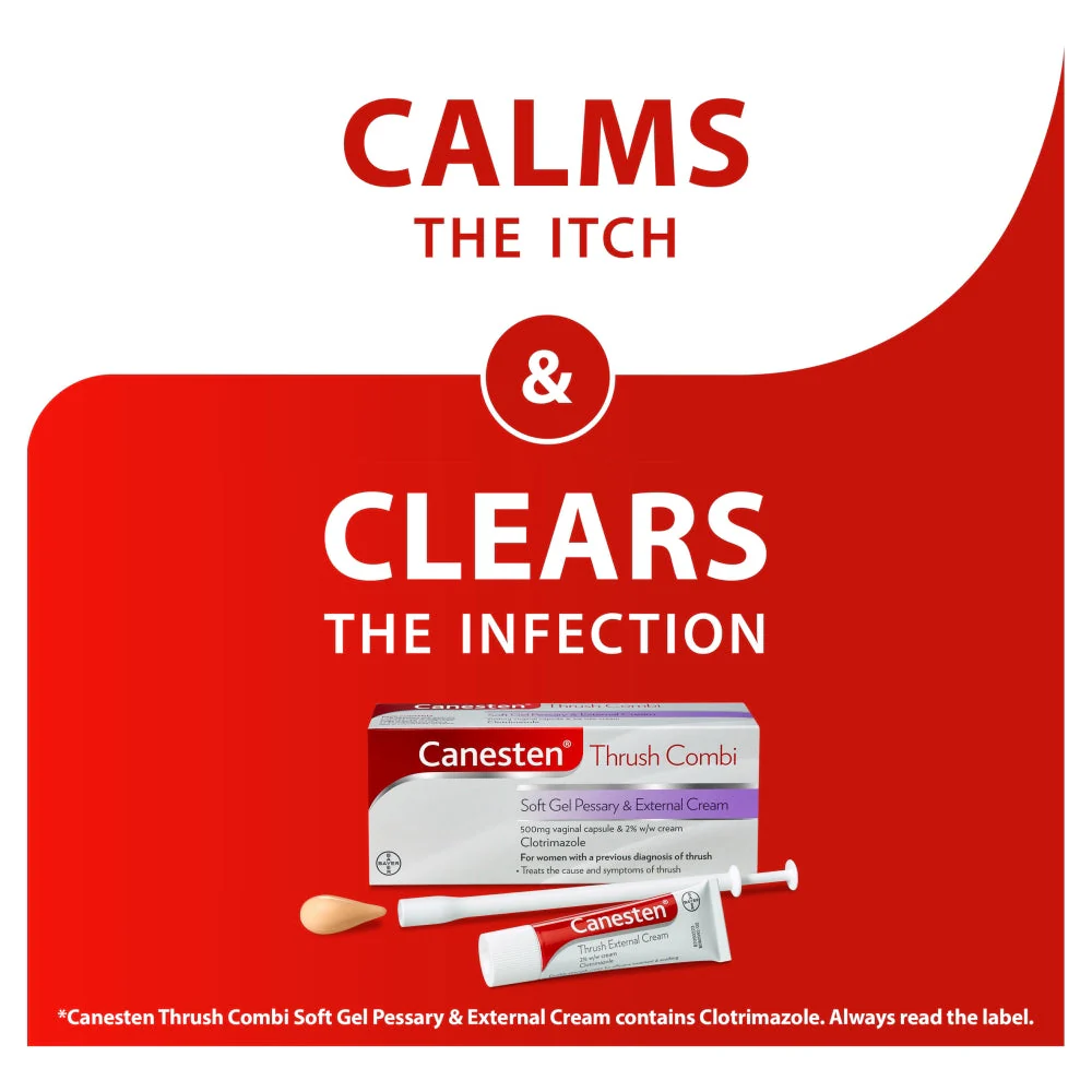 Canesten thrush combi soft gel pessary & external cream - Image 4