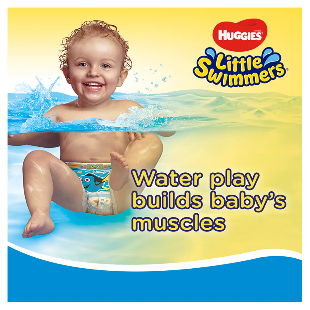 Huggies Little Swimmers Swim Nappies Size 2-3 12 Pack - Image 4
