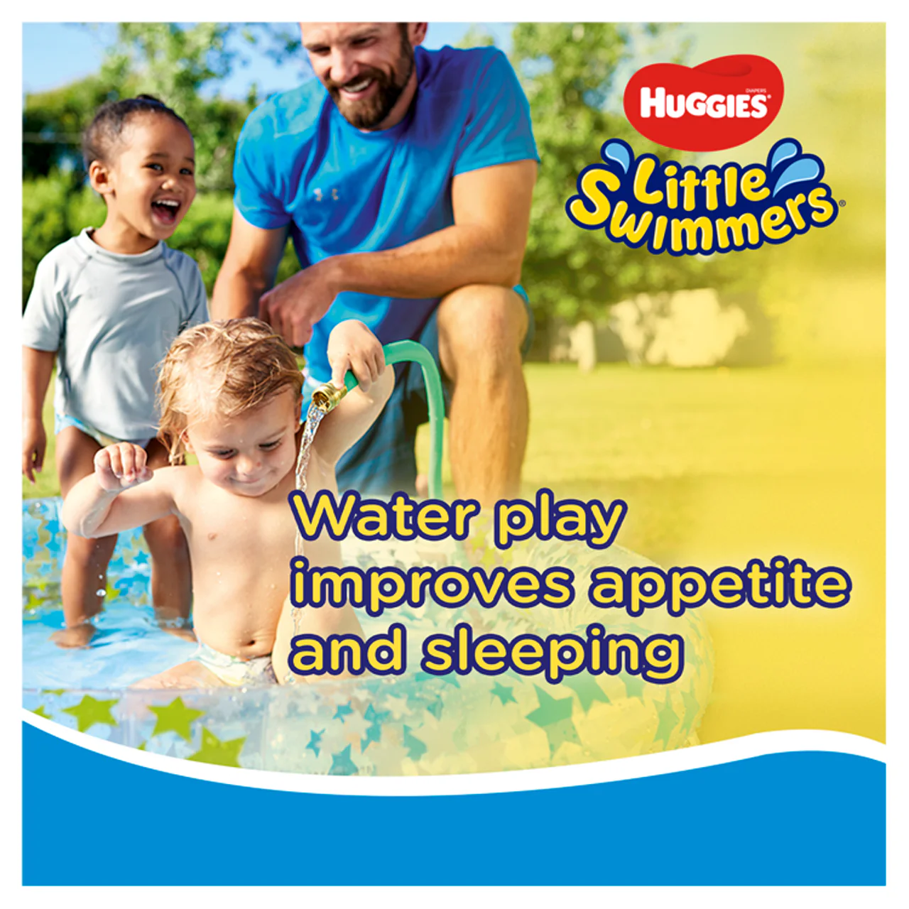 Huggies Little Swimmers Swim Nappies Size 2-3 12 Pack - Image 5