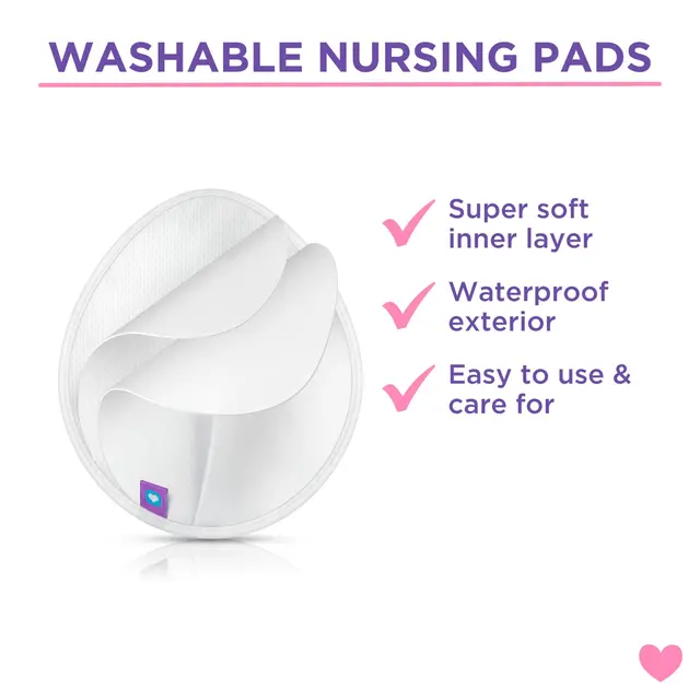 Lansinoh Washable Nursing Pads - Image 4