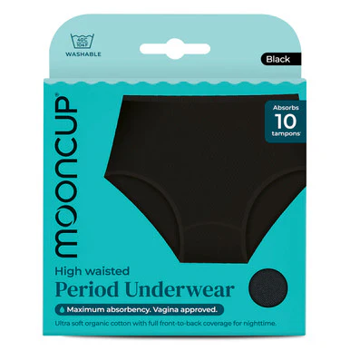 Mooncup Period Underwear High Waist Size 12