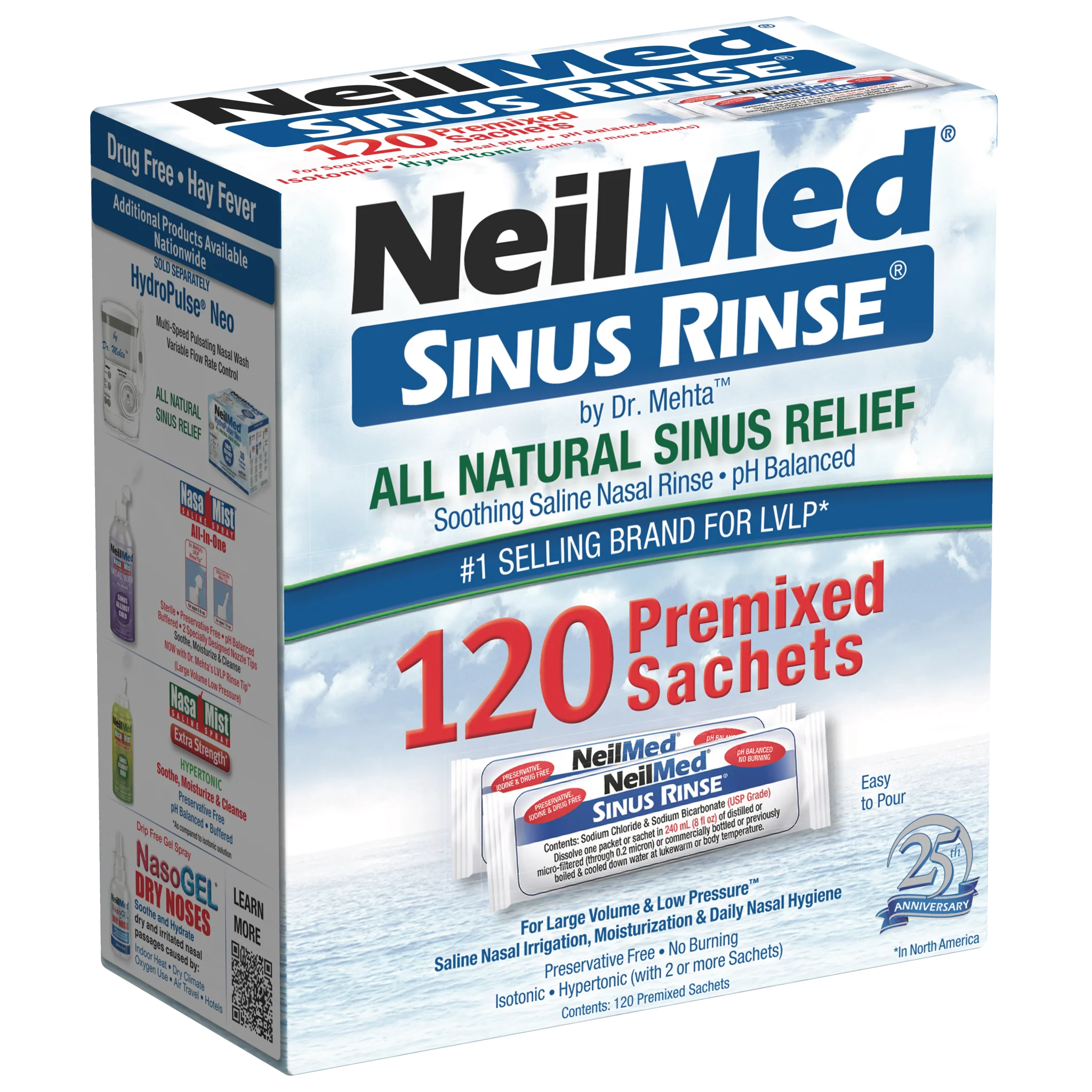 Neilmed Sinus Rinse 120 Sachets - Image 3