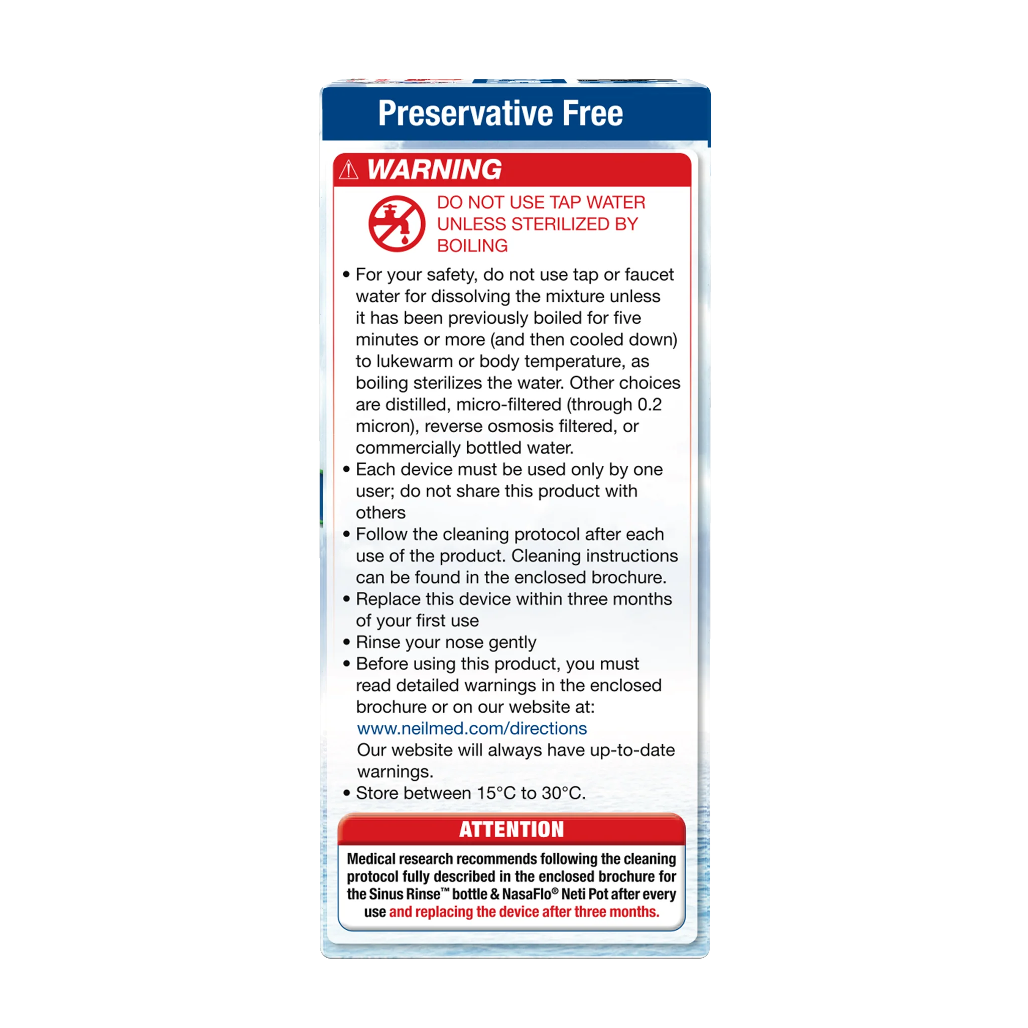 Neilmed Sinus Rinse 120 Sachets - Image 5