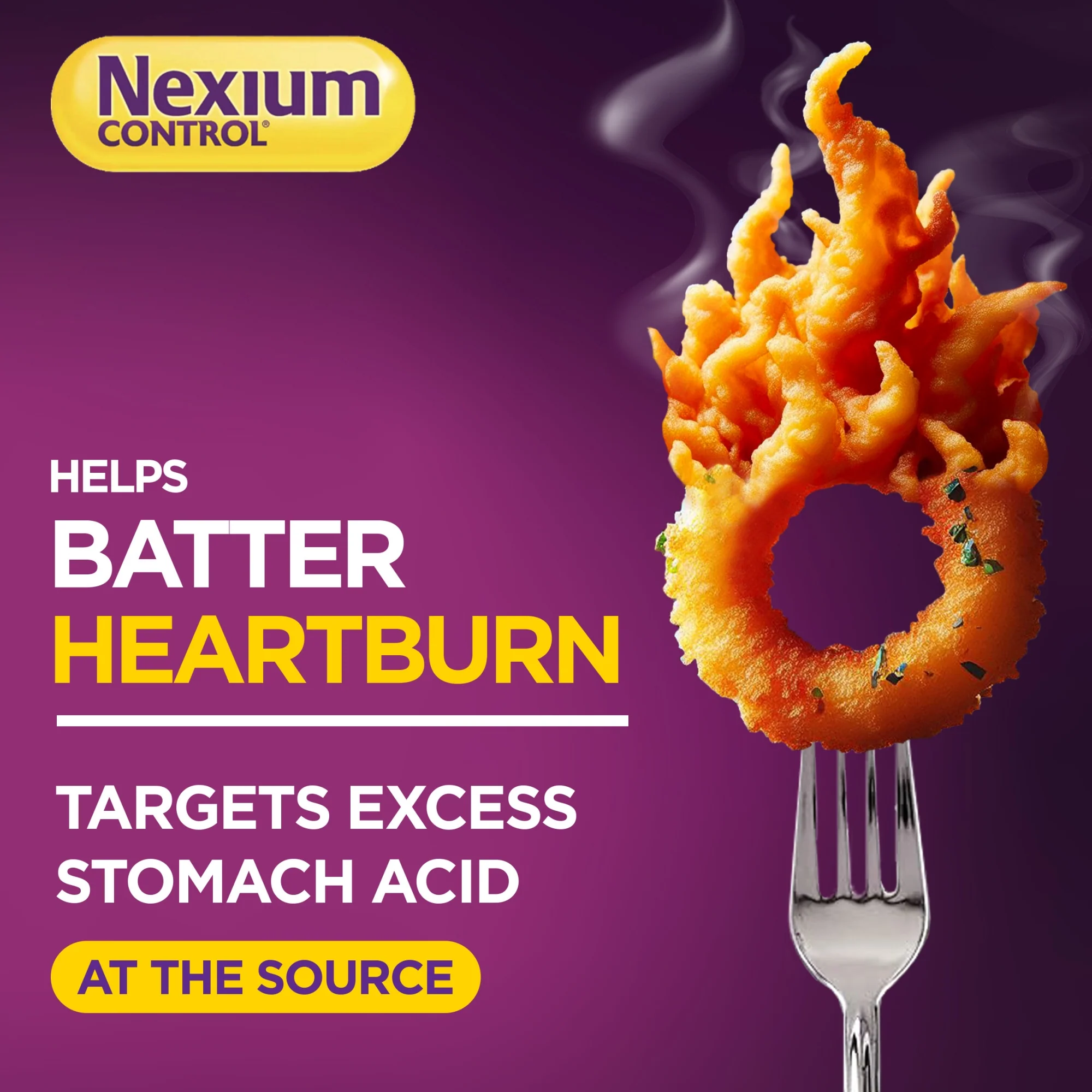 Nexium control heartburn and acid reflux relief 20mg capsules - Image 3