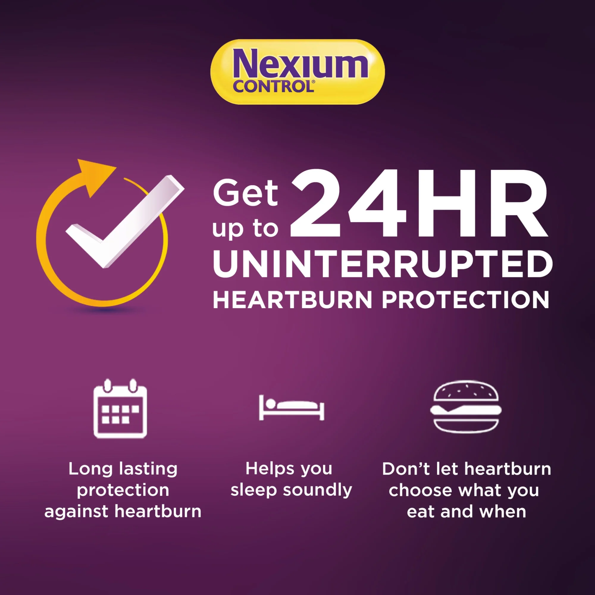Nexium control heartburn and acid reflux relief 20mg capsules - Image 4
