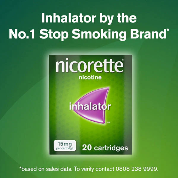 Nicorette Inhalator 15mg 4 Cartridges - Image 6