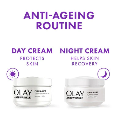Olay Anti-Wrinkle Firm & Lift Night Cream 50ml - Image 5