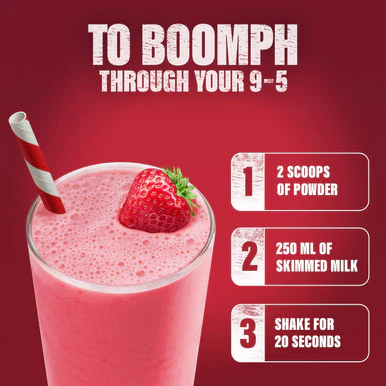 SlimFast Powder Strawberry 584g - Image 3